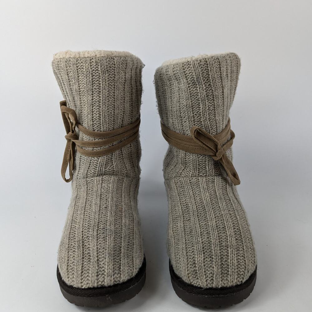 Muk Luks Womens Size 9 Slipper Boots Cozy Essentials Reliable Milwaukee Faux Fur - Picture 2 of 15